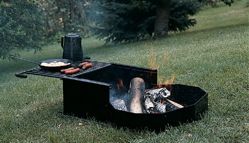 GRILL & FIRERING COMBINATION